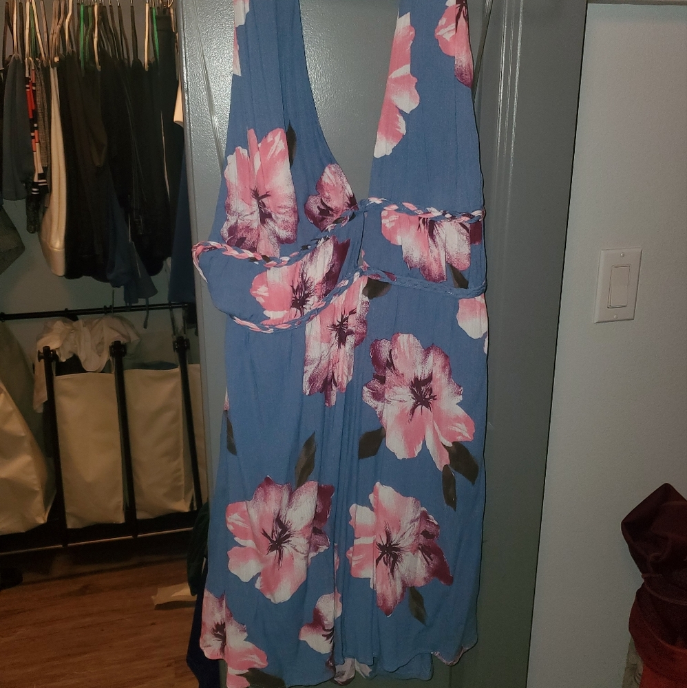 Flower flowy dress